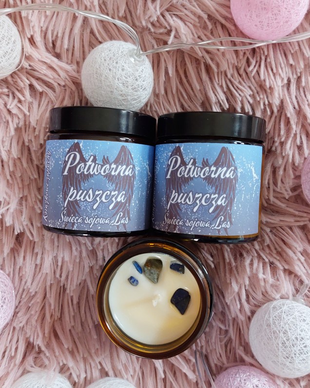 Zapachowa świeca sojowa Las